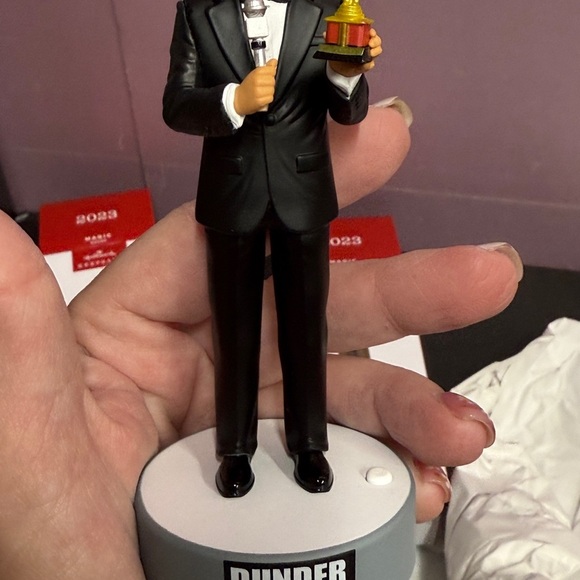 4 2023 Hallmark Keepsake Ornaments The Office, Parks and Recreation, Golden Girl - Picture 10 of 14